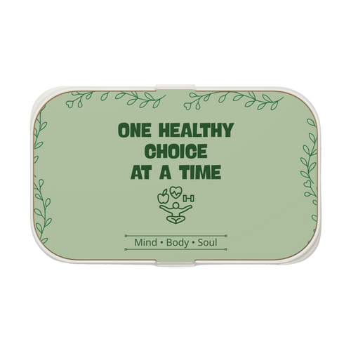 Wellness Mindfulness Bento Lunch Box | Healthy Lifestyle Gift