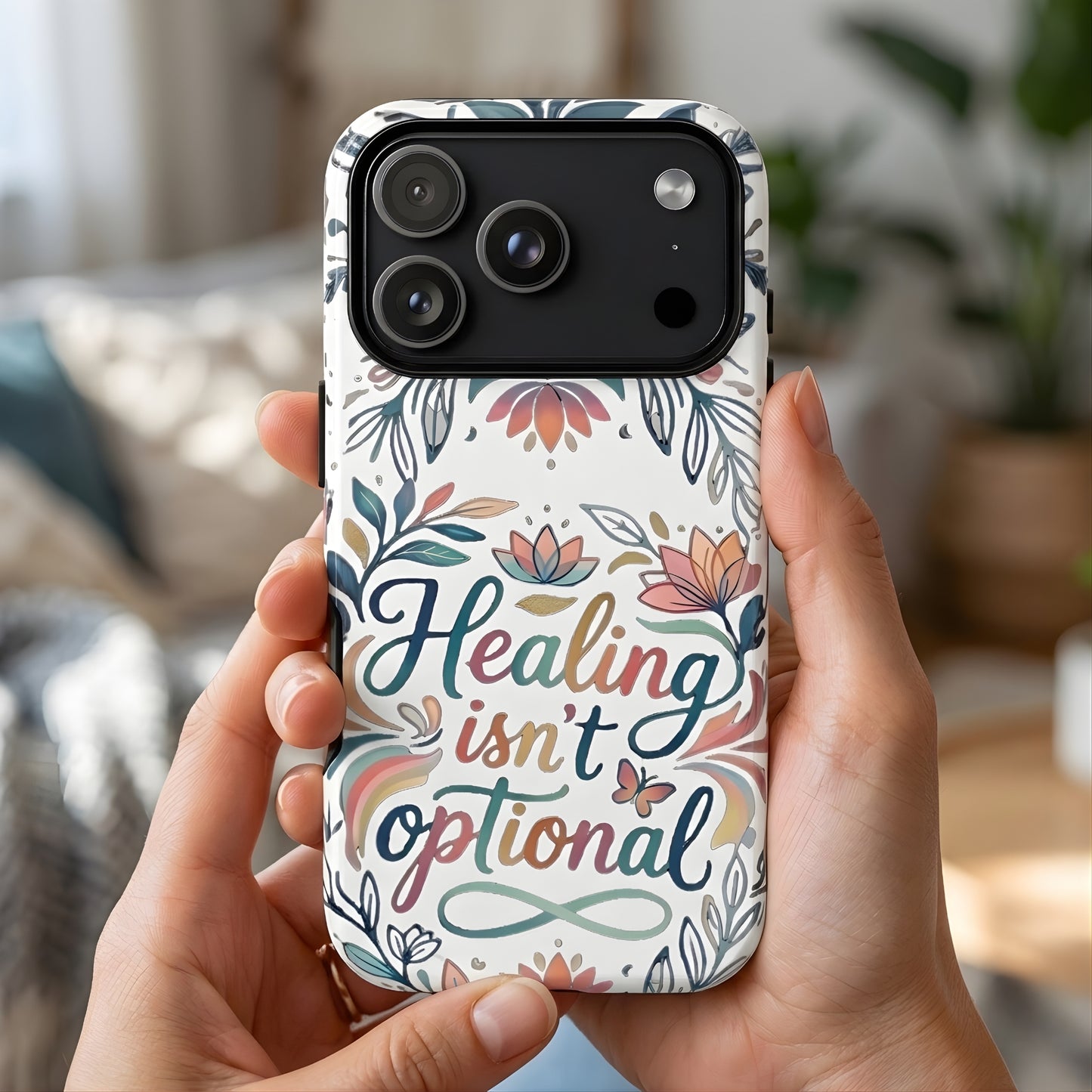 Healing Isn’t Optional Phone Case