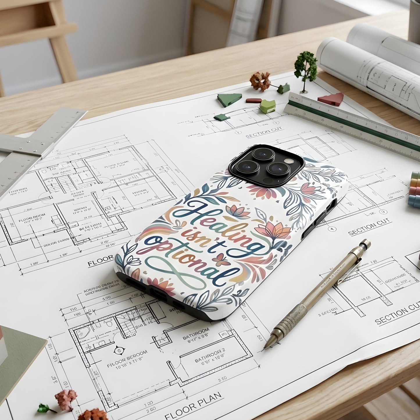 Healing Isn’t Optional Phone Case