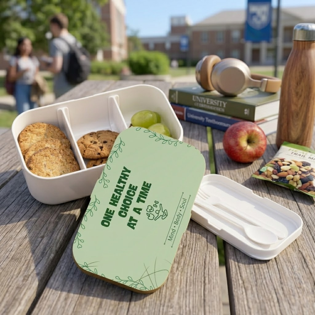 Wellness Mindfulness Bento Lunch Box | Healthy Lifestyle Gift