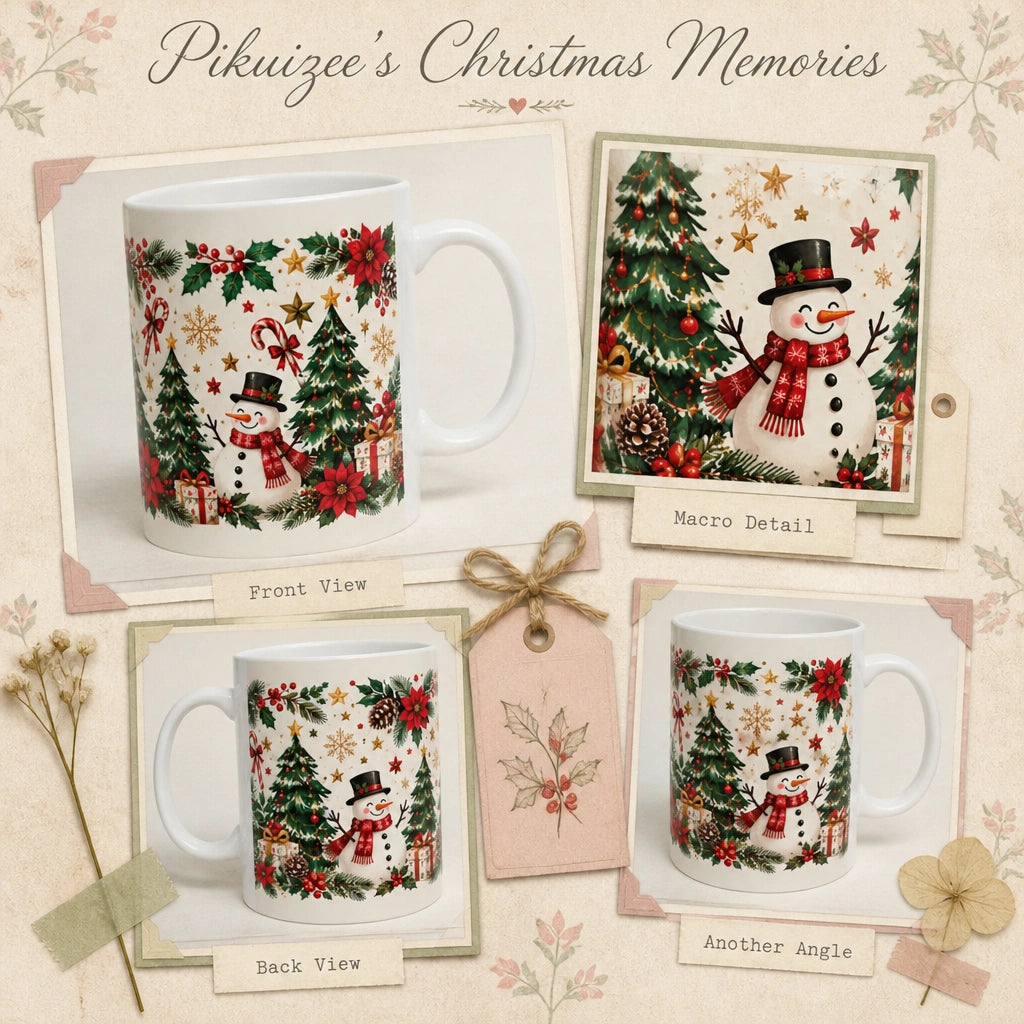 Custom Ceramic Mug | Personalized Coffee Gift 11oz 15oz - new - Wrap Around Artwork