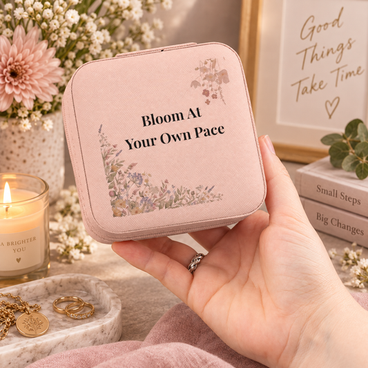 Bloom At Your Own Pace Travel Case