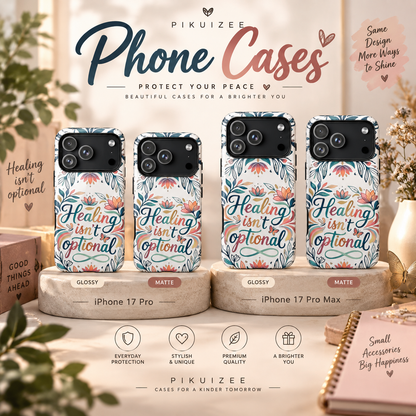 Healing Isn’t Optional Phone Case
