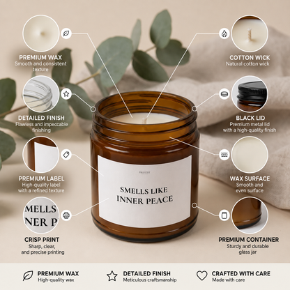 Smells Like Inner Peace Candle
