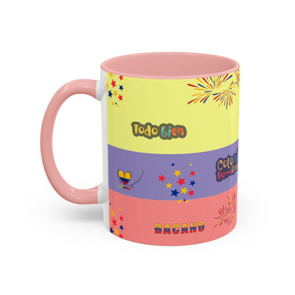 Colombia Patriotic Coffee Mug | Latin American Pride Gift