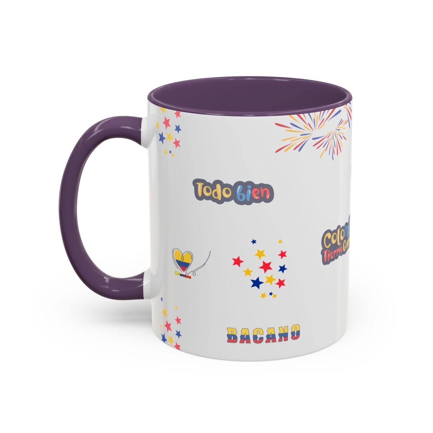 Colombia Patriotic Coffee Mug | Spanish Culture Gift