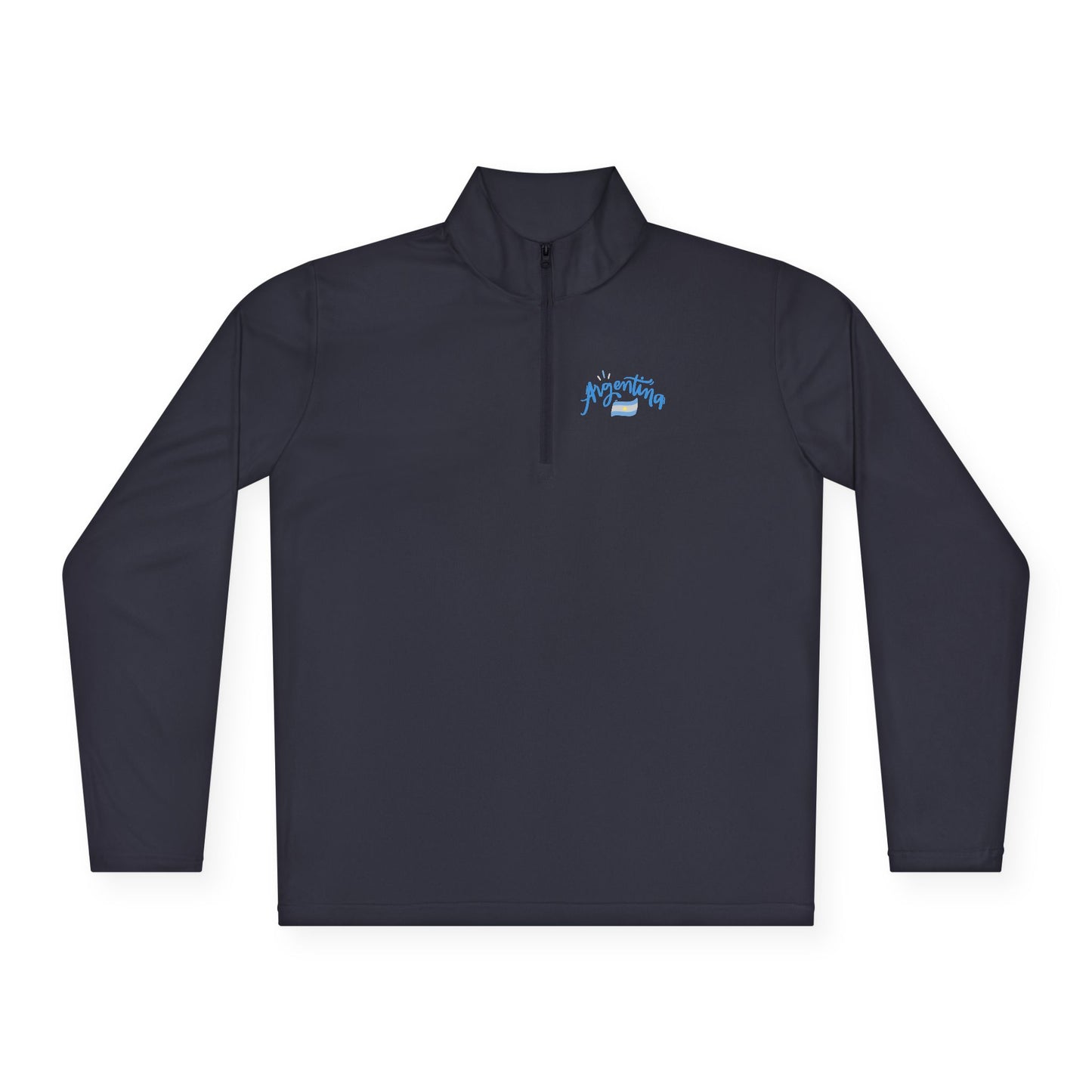 Argentina Soccer Ball Quarter-Zip Pullover | Sports Fan Gift