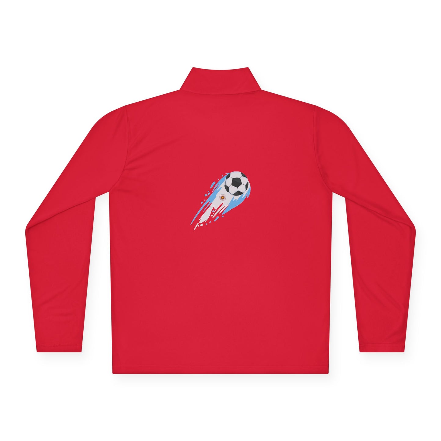 Argentina Soccer Ball Quarter-Zip Pullover | Sports Fan Gift