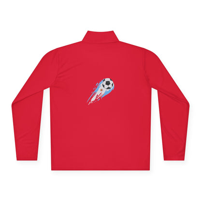 Argentina Soccer Ball Quarter-Zip Pullover | Sports Fan Gift