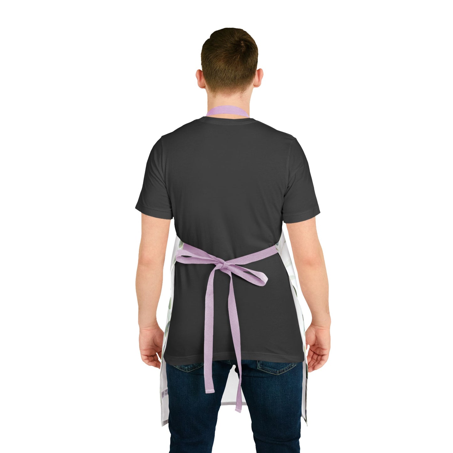 Wellness & Balance Botanical Apron | Mindful Living Kitchen Wear