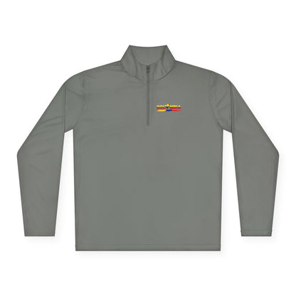 Colombia Flag Heart Unisex Quarter-Zip Pullover | Patriotic Pride