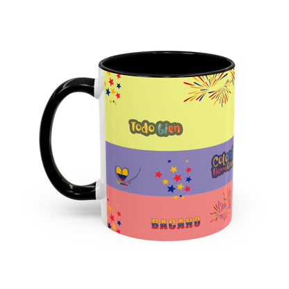 Colombia Patriotic Coffee Mug | Latin American Pride Gift
