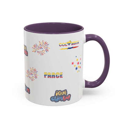 Colombia Patriotic Coffee Mug | Spanish Culture Gift