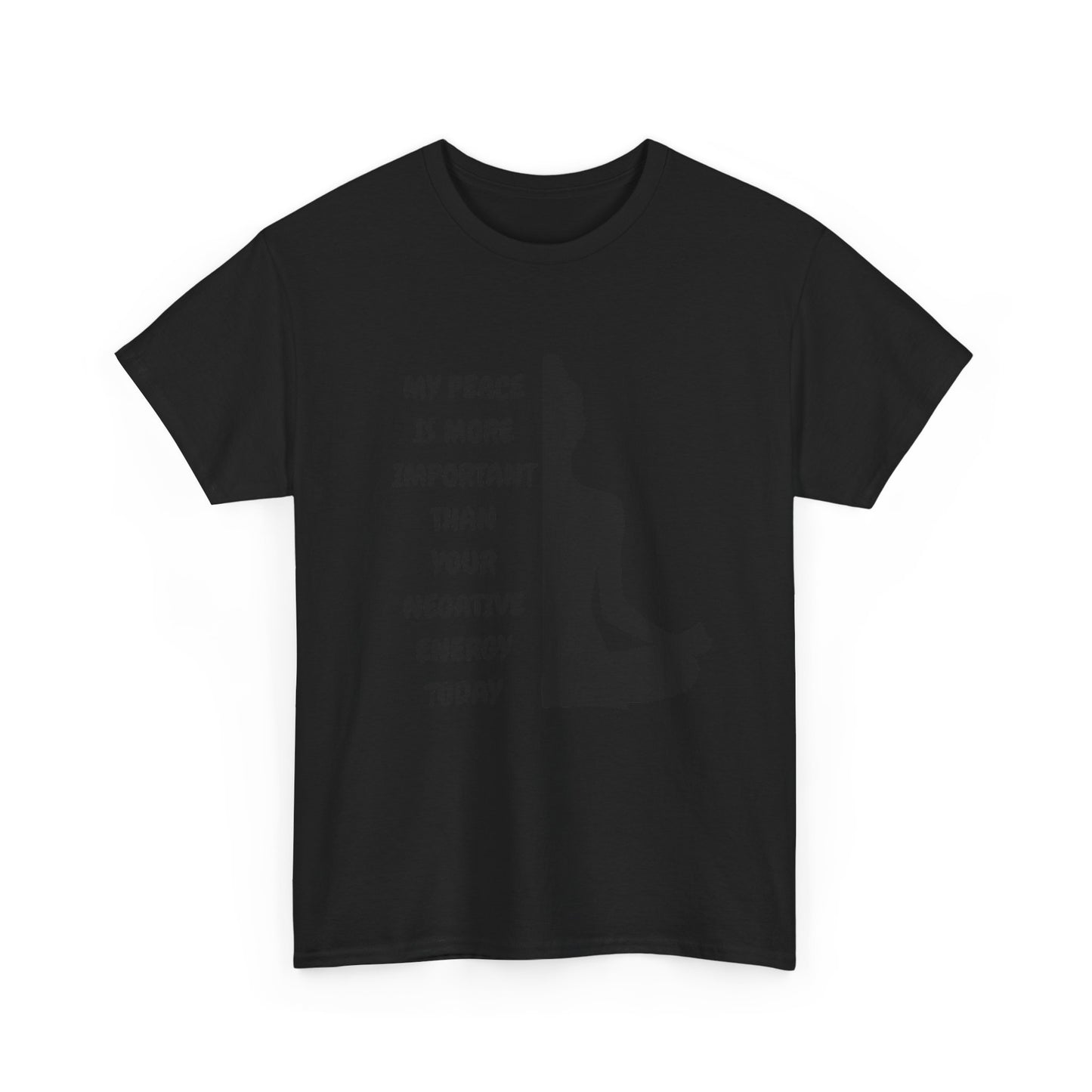 Mindfulness Meditation Peace Unisex Heavy Cotton Tee