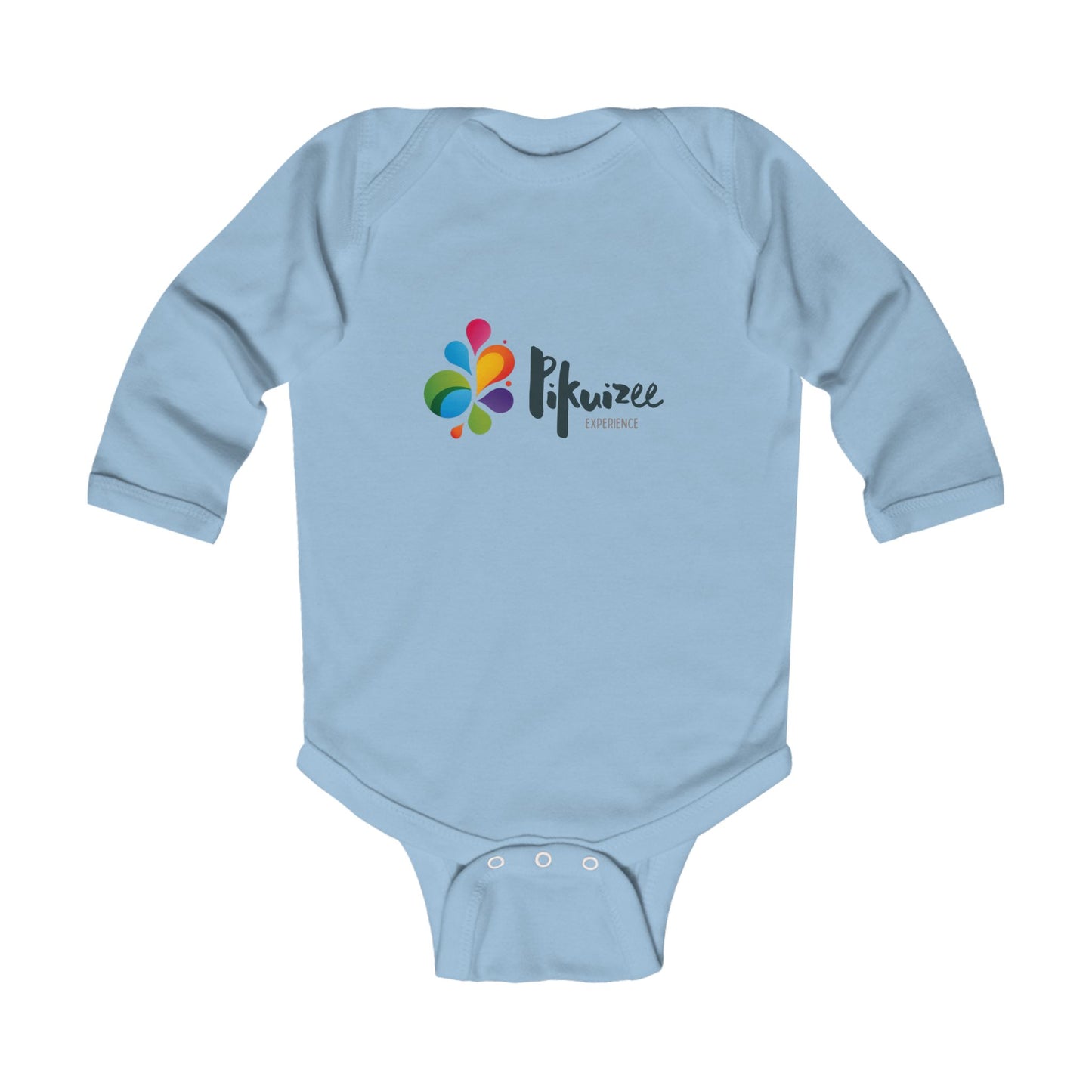 Colorful Flower Burst Infant Long Sleeve Bodysuit | Baby Gift