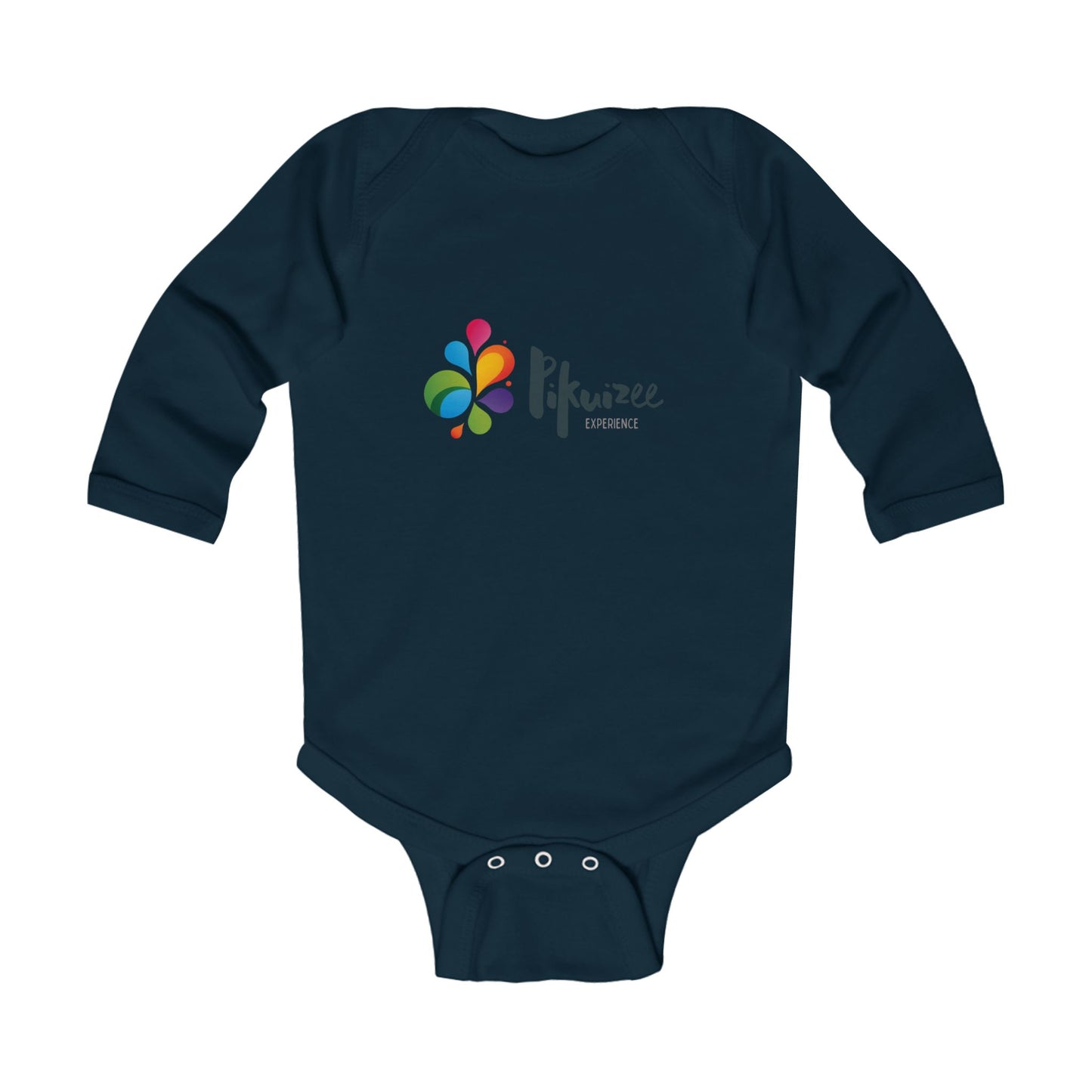 Colorful Flower Burst Infant Long Sleeve Bodysuit | Baby Gift