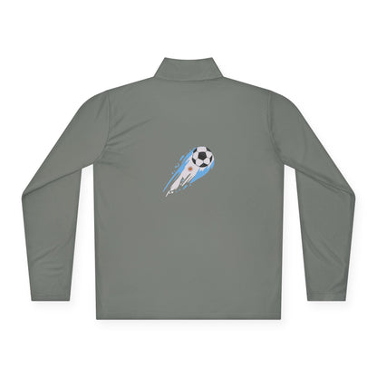 Argentina Soccer Ball Quarter-Zip Pullover | Sports Fan Gift