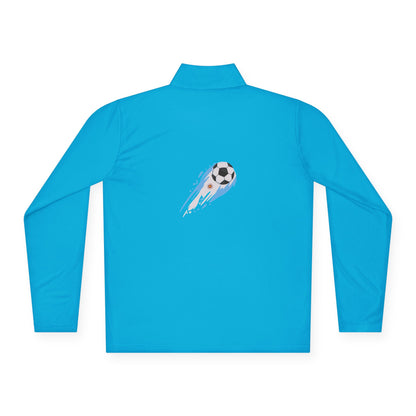 Argentina Soccer Ball Quarter-Zip Pullover | Sports Fan Gift