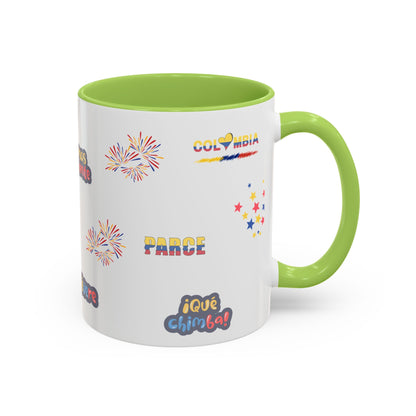 Colombia Patriotic Coffee Mug | Spanish Culture Gift