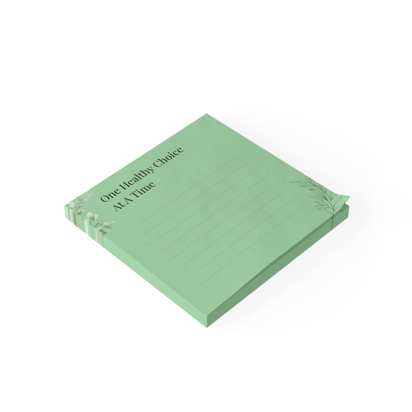 Healthy Choice Sticky Notes | Wellness Reminder Pads
