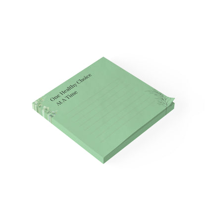 Healthy Choice Sticky Notes | Wellness Reminder Pads