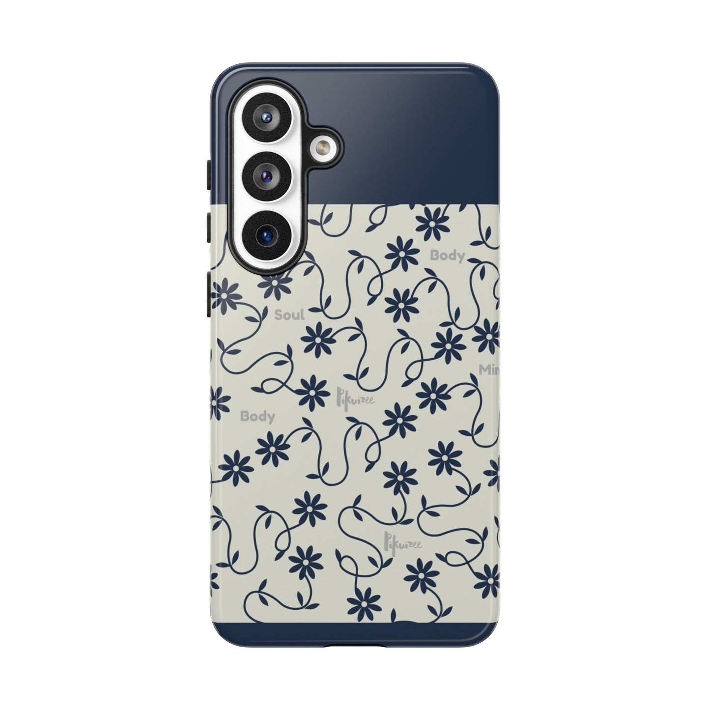 Floral Vine Pattern iPhone Case | Minimalist Botanical Design