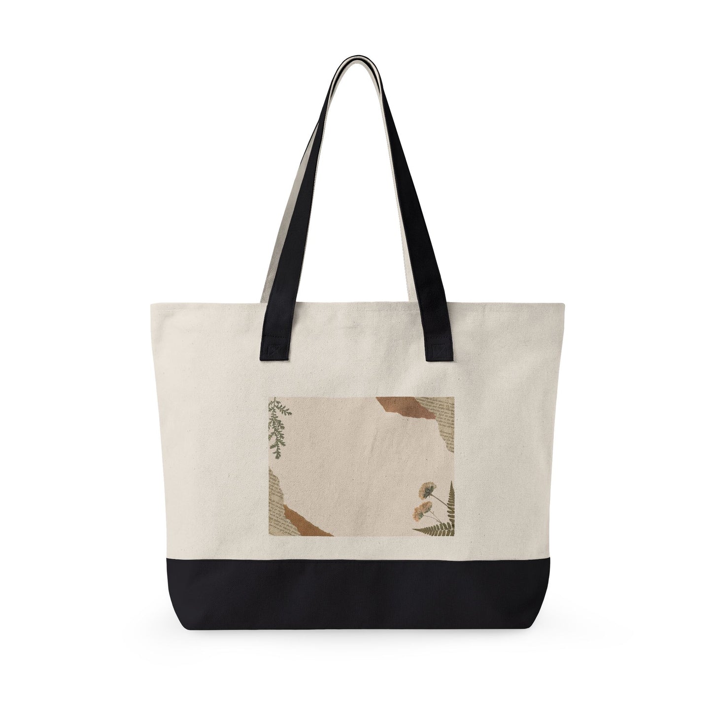 Abstract Nature Canvas Bag