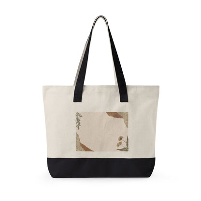 Abstract Nature Canvas Bag