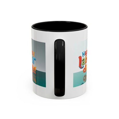Happy Labor Day! Personalized Cartoon Mug - Worker Appreciation Gift
