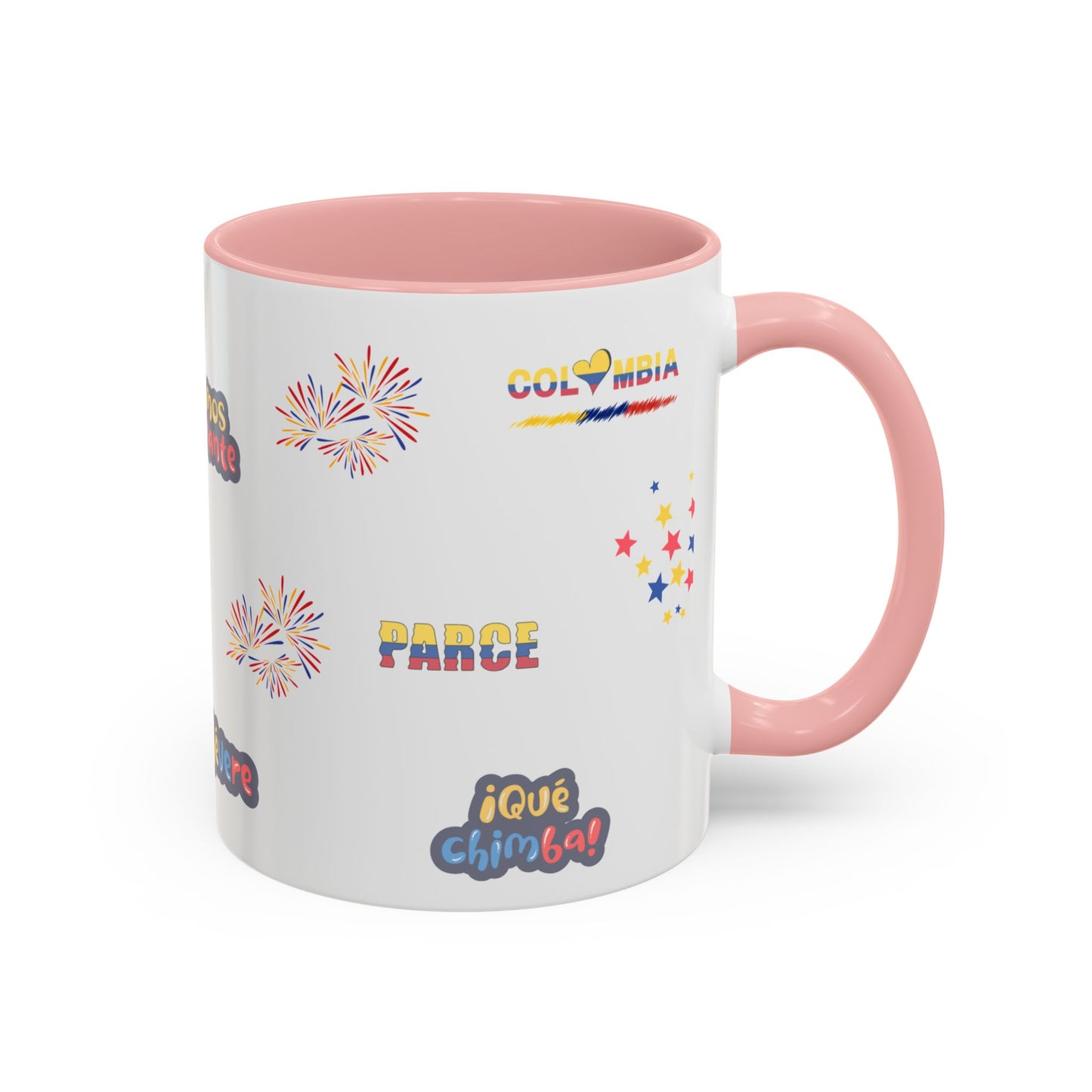 Colombia Patriotic Coffee Mug | Spanish Culture Gift