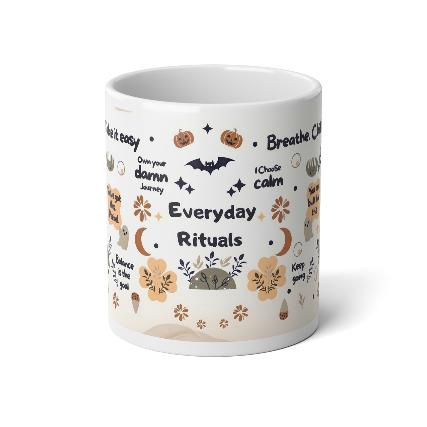 Everyday Rituals – 20oz Wellness Ceramic Mug