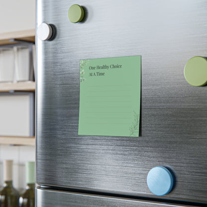 Healthy Choice Sticky Notes | Wellness Reminder Pads