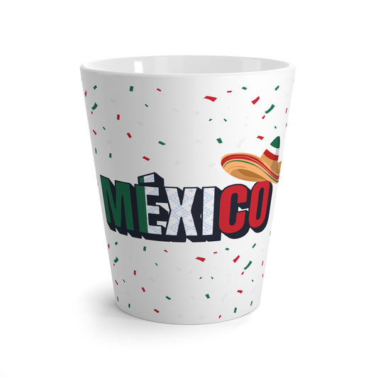 Mexico Fiesta Sombrero Latte Mug | Cinco de Mayo Coffee Gift