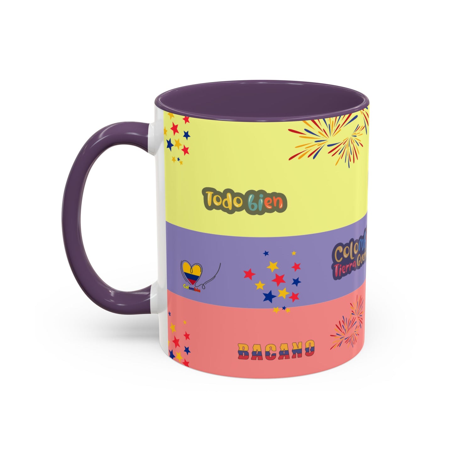 Colombia Patriotic Coffee Mug | Latin American Pride Gift