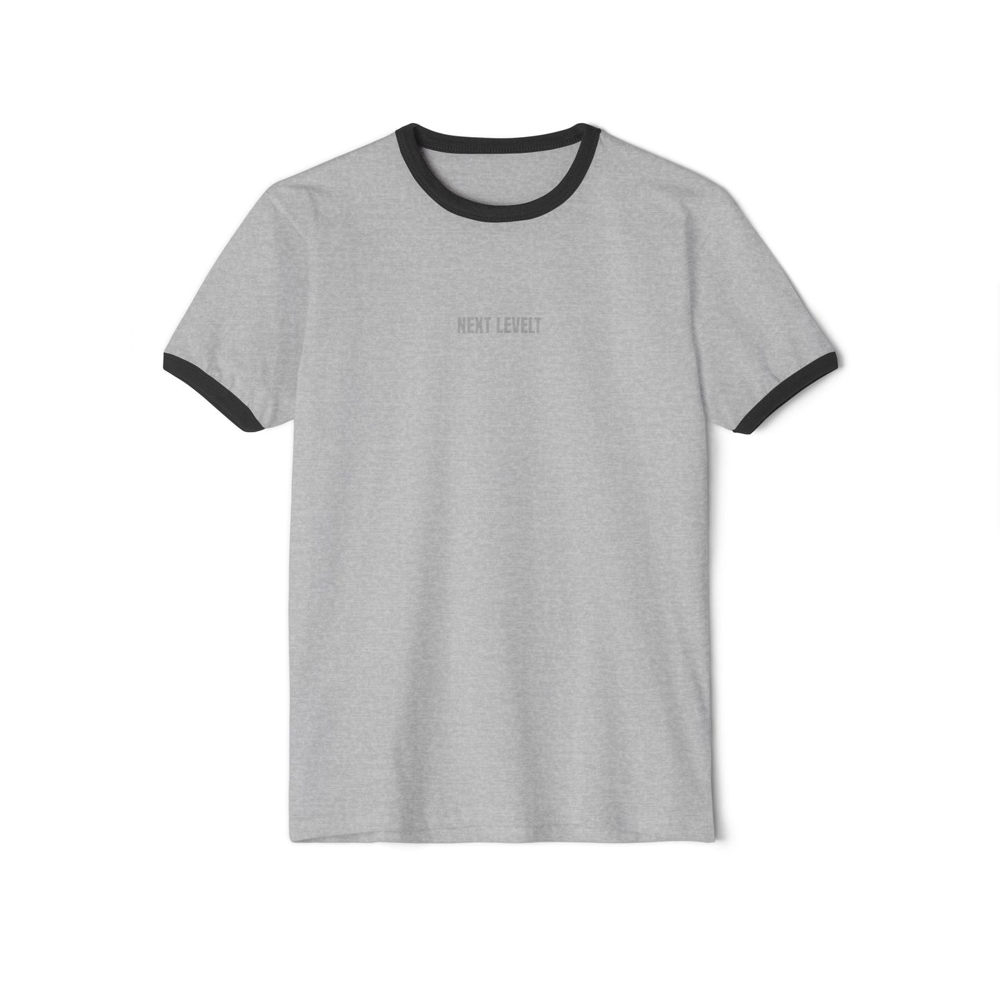 Mind Body Soul Leveling Up Unisex Ringer Tee | Motivational Gift