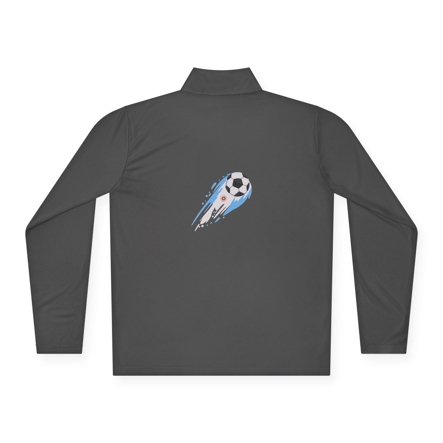 Argentina Soccer Ball Quarter-Zip Pullover | Sports Fan Gift
