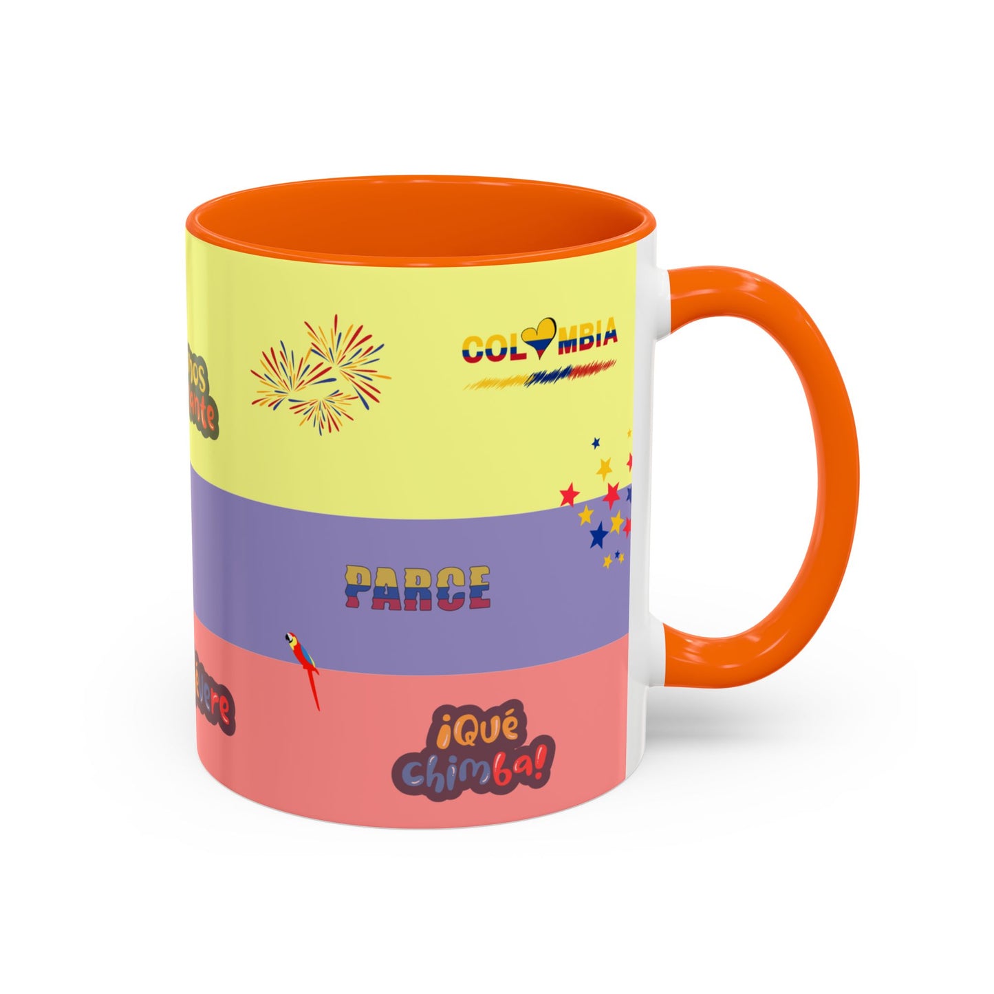 Colombia Patriotic Coffee Mug | Latin American Pride Gift