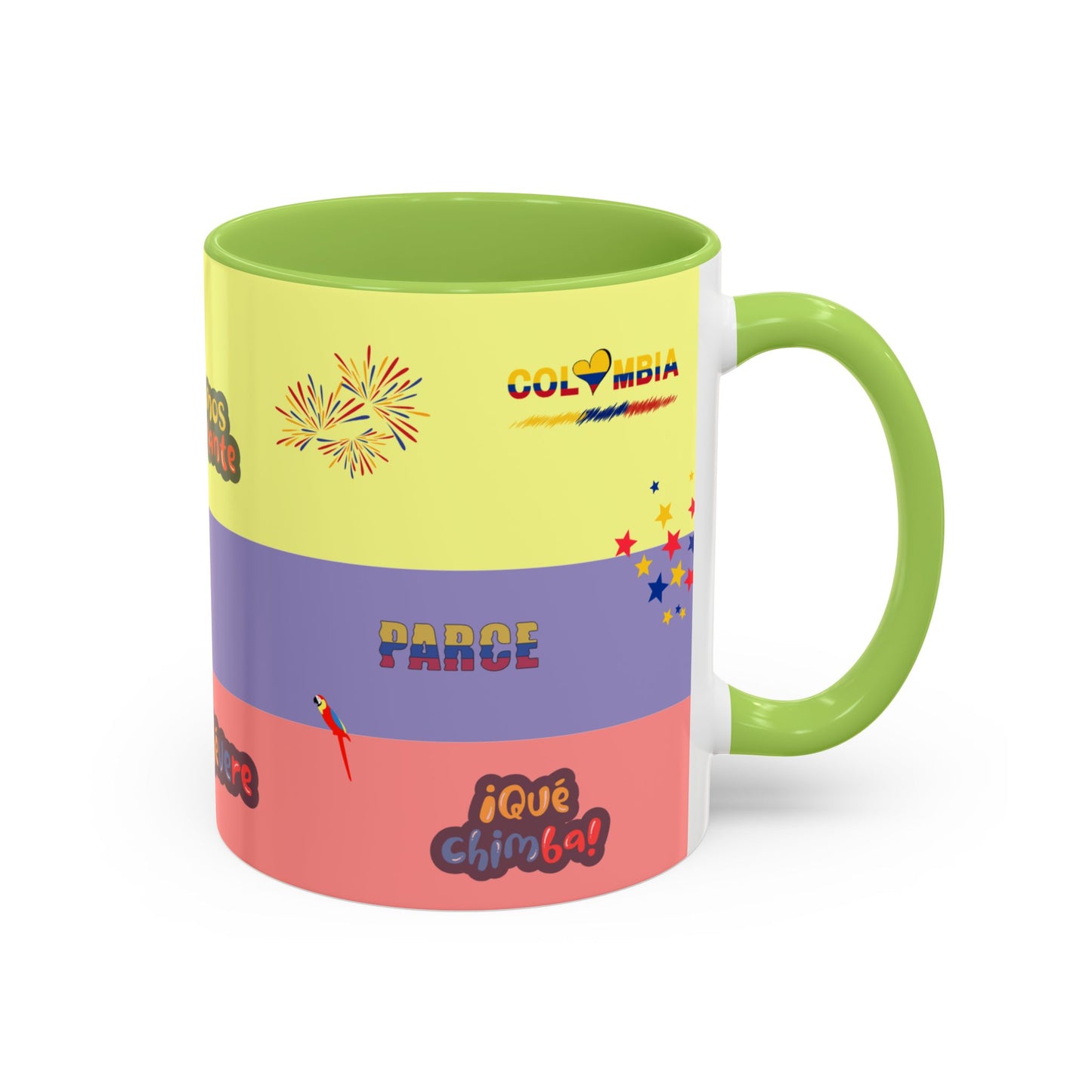 Colombia Patriotic Coffee Mug | Latin American Pride Gift