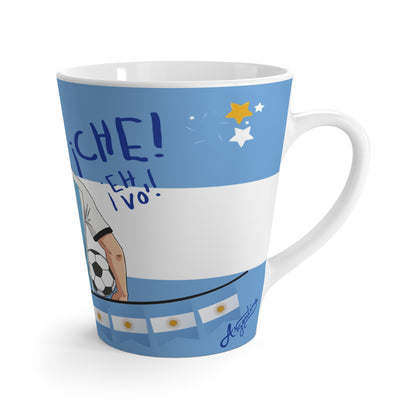 Argentina Football Soccer Latte Mug | Sports Fan Gift