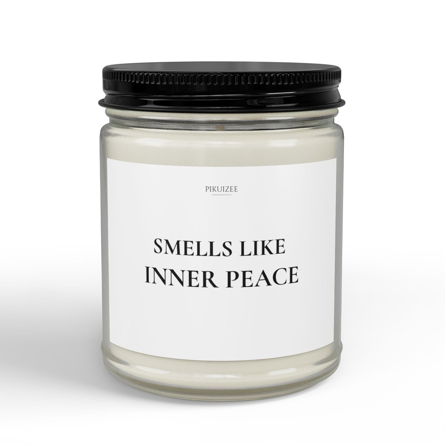 Inner Peace Soy Candle | Minimalist Wellness Gift