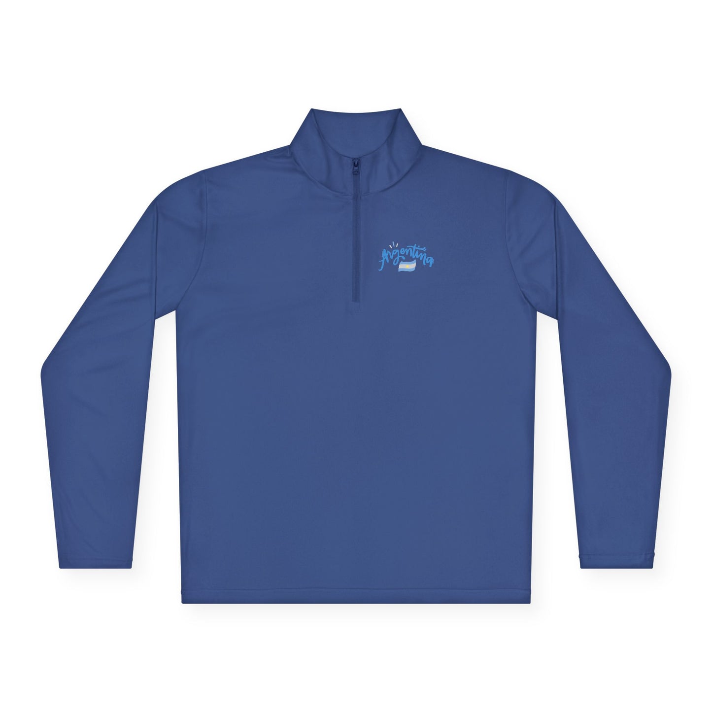 Argentina Soccer Ball Quarter-Zip Pullover | Sports Fan Gift