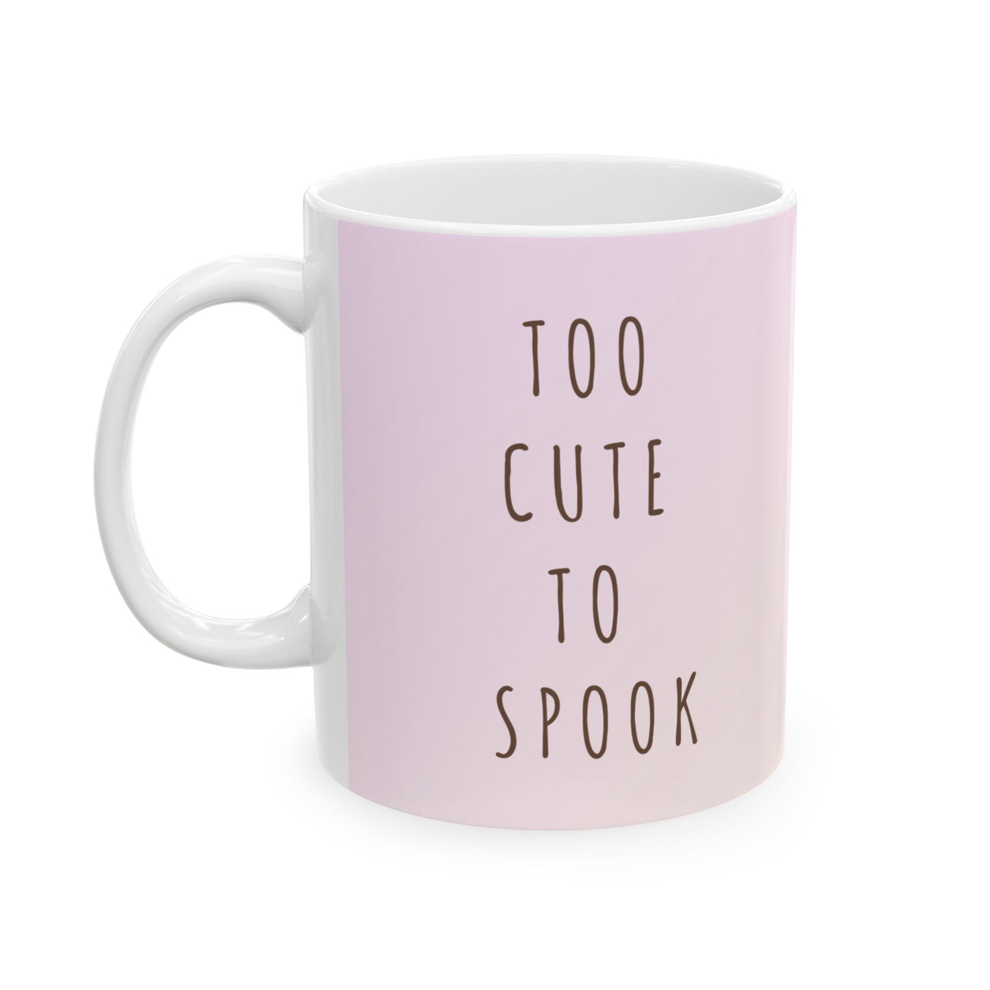 Pastel Witch Pumpkin Illustration Mug | Ceramic Coffee Cup