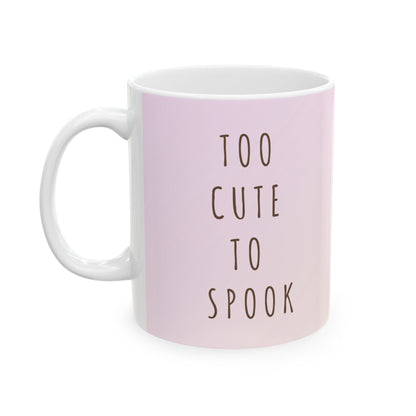 Pastel Witch Pumpkin Illustration Mug | Ceramic Coffee Cup