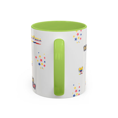 Colombia Patriotic Coffee Mug | Spanish Culture Gift