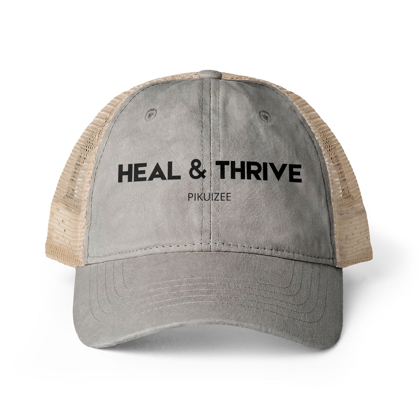 Women's Washed Mesh-Back Cap