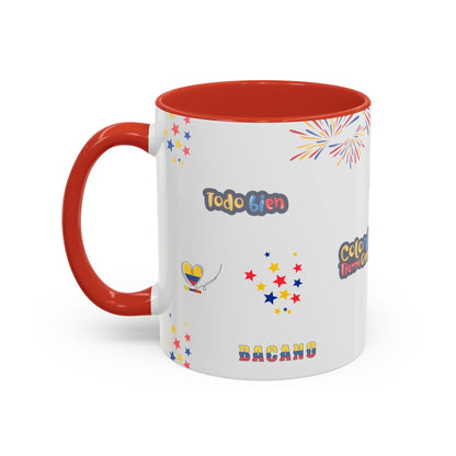 Colombia Patriotic Coffee Mug | Spanish Culture Gift