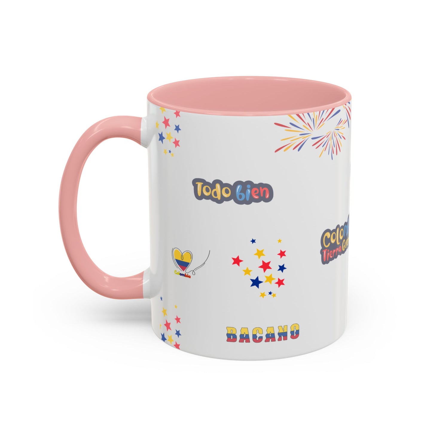 Colombia Patriotic Coffee Mug | Spanish Culture Gift