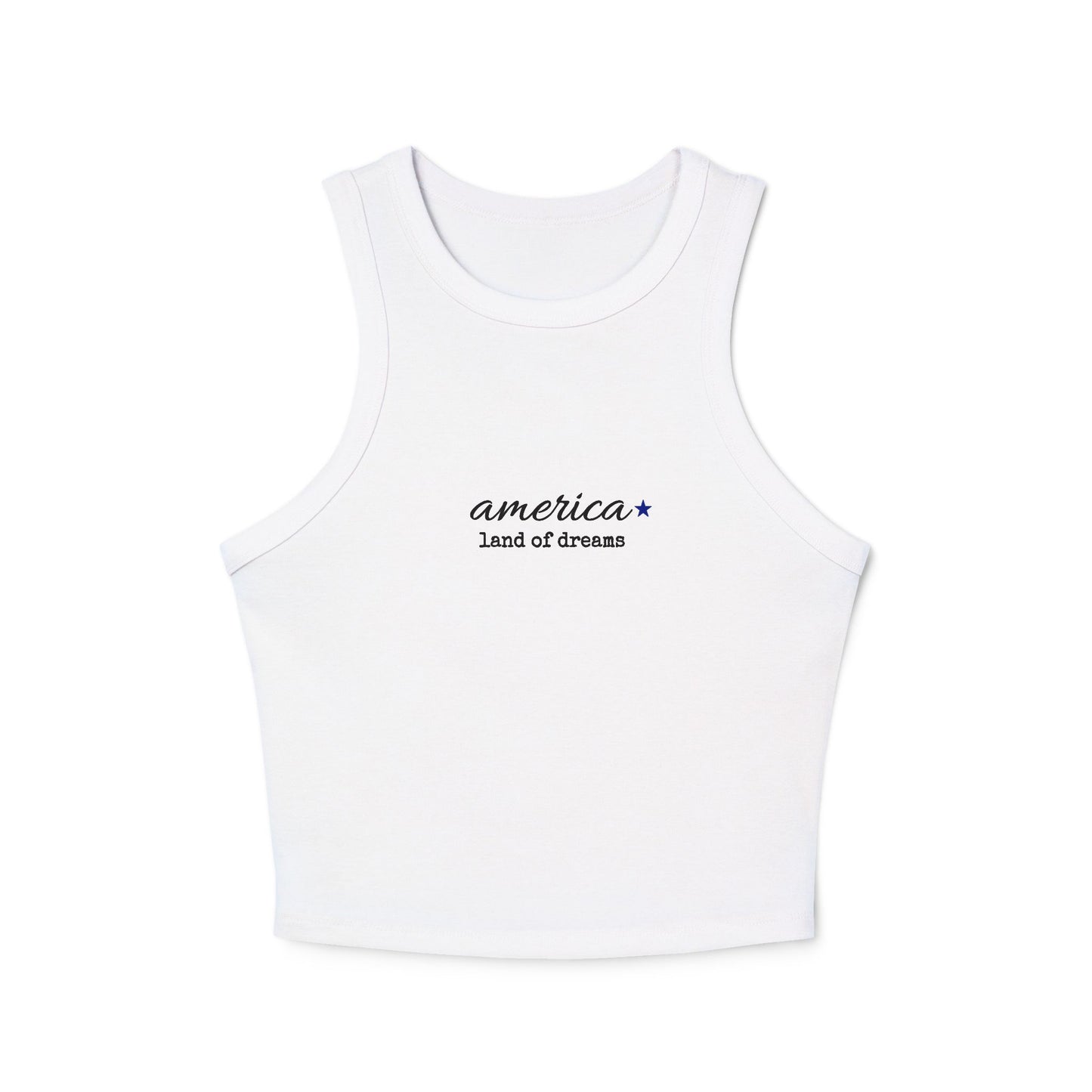 Purple Question Mark Pattern Racer Tank Top | Streetwear Design