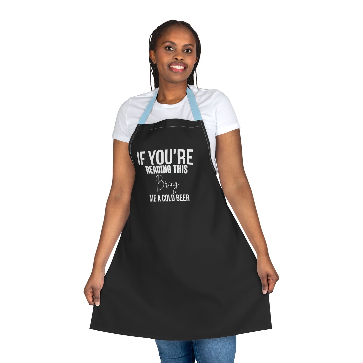 Funny Beer Apron | Cold Beer Kitchen Gift