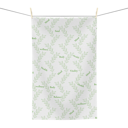Wellness Tea Towel | Mind Body Soul Health Design